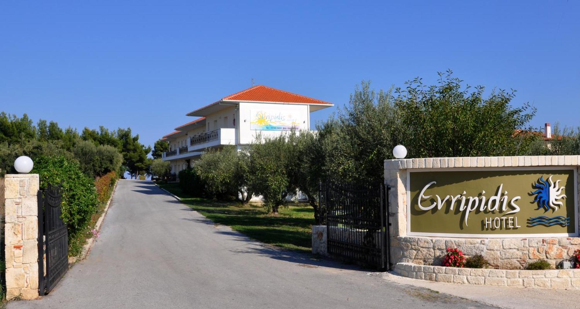 Evripidis Hotel Afytos Esterno foto