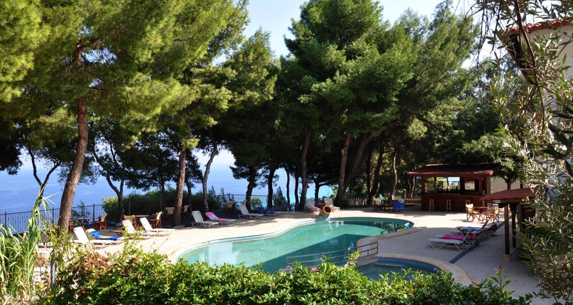 Evripidis Hotel Afytos Esterno foto
